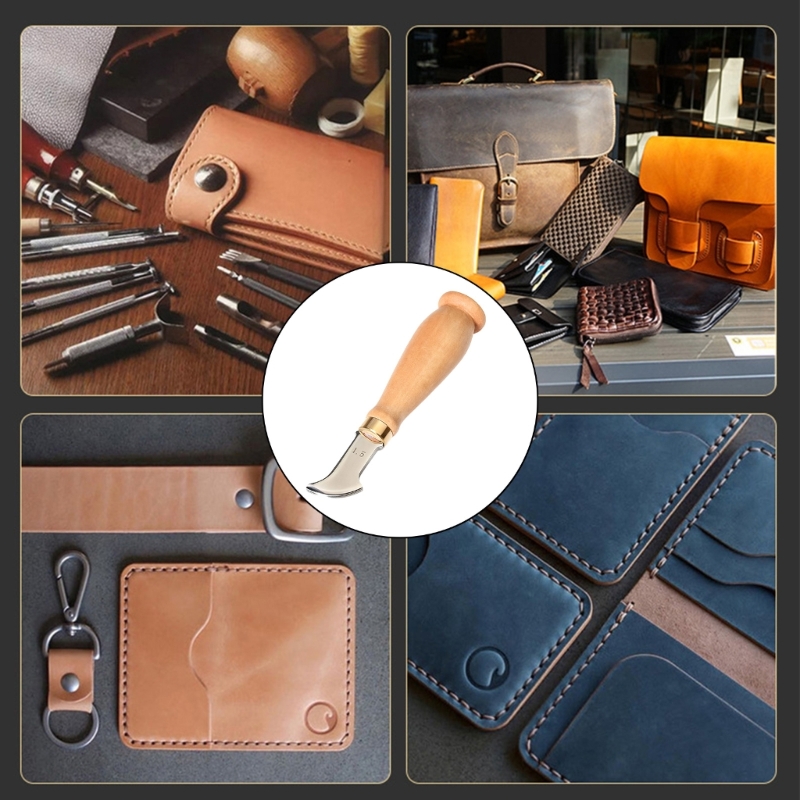 Groover Stitching Tool - 스테인레스 스틸 가죽 스티칭 그루버 도구