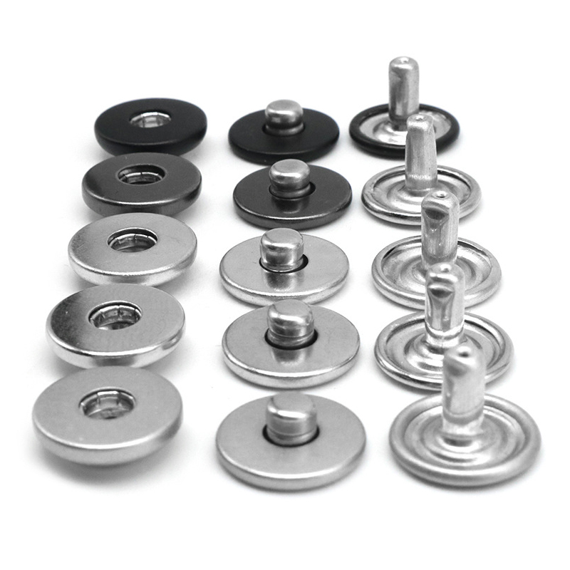 Rivet Setter Tool - 스테인레스 스틸 실버 스냅 패스너 도구,