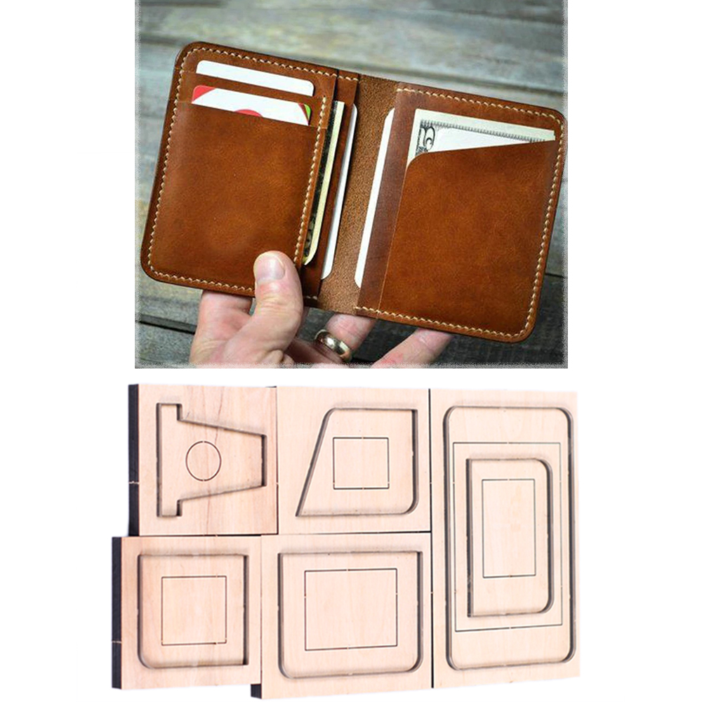 Leatherwork Machine - DIY 가죽 공예 간단한 카드 홀더