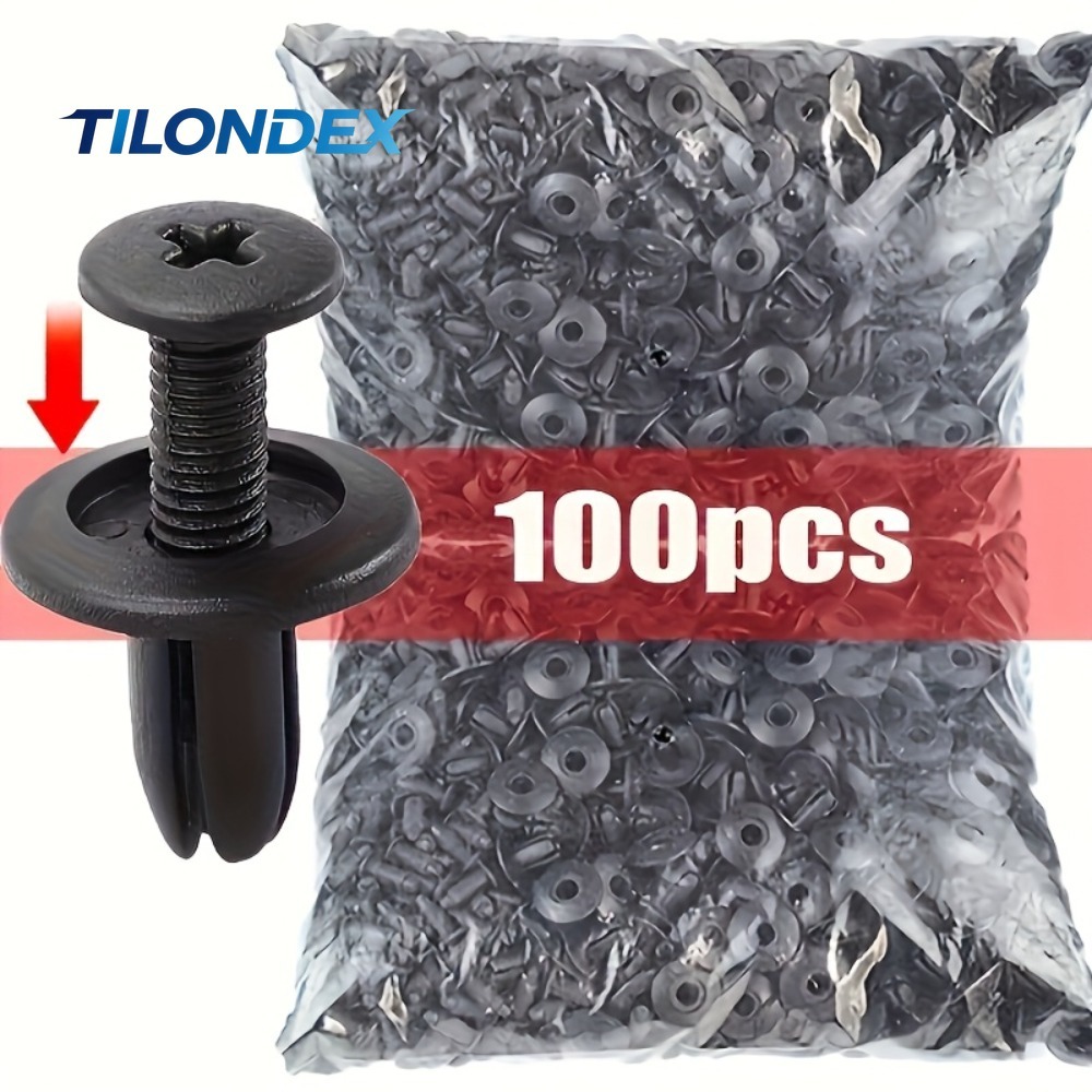 Rivet Setter Tool - 틸론덱스 100개 자동차 패스너 클립 세트
