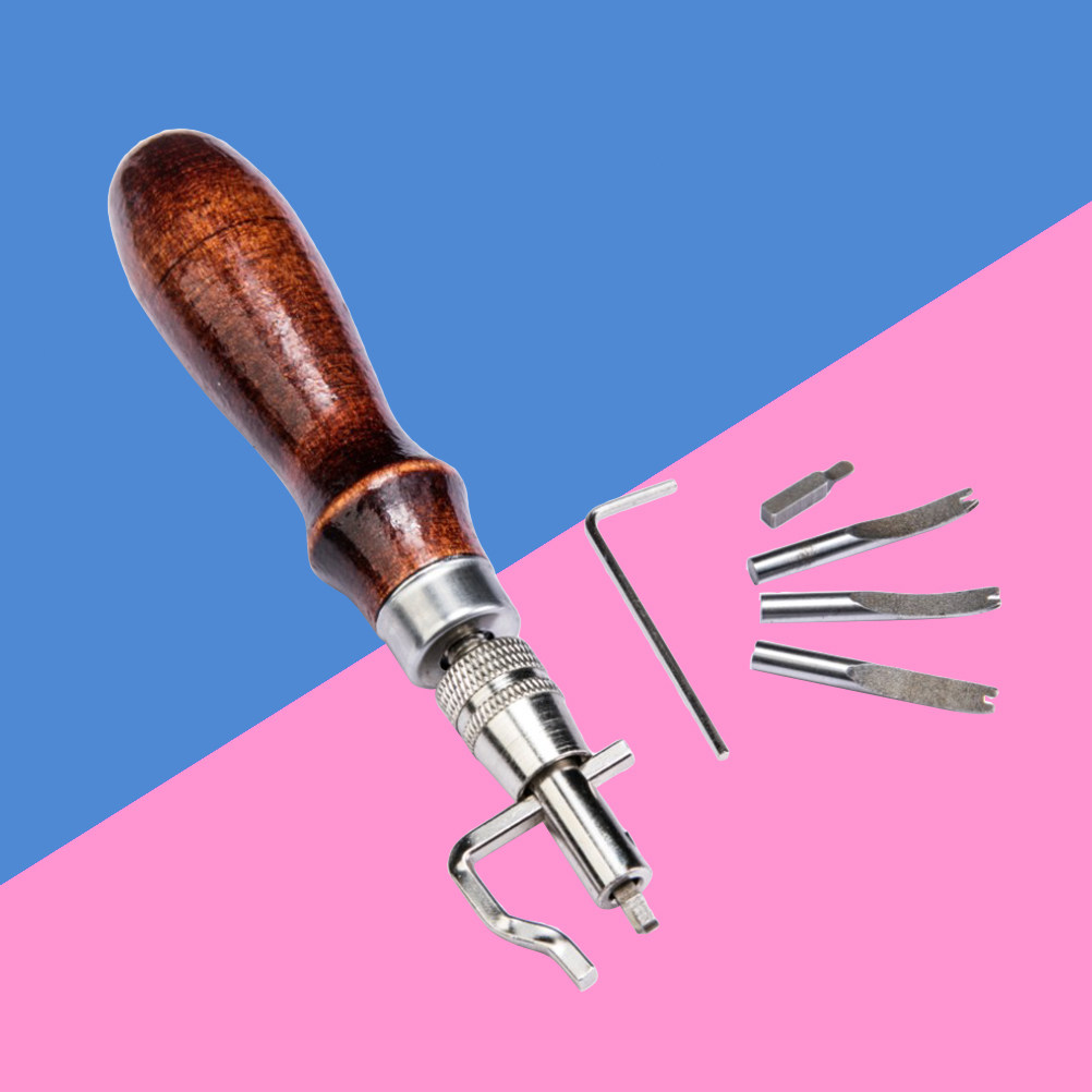 7종 공예 도구 세트: 스티치 홈 파기 도구, 접착선  - Groover Stitching Tool 리뷰 및 가격