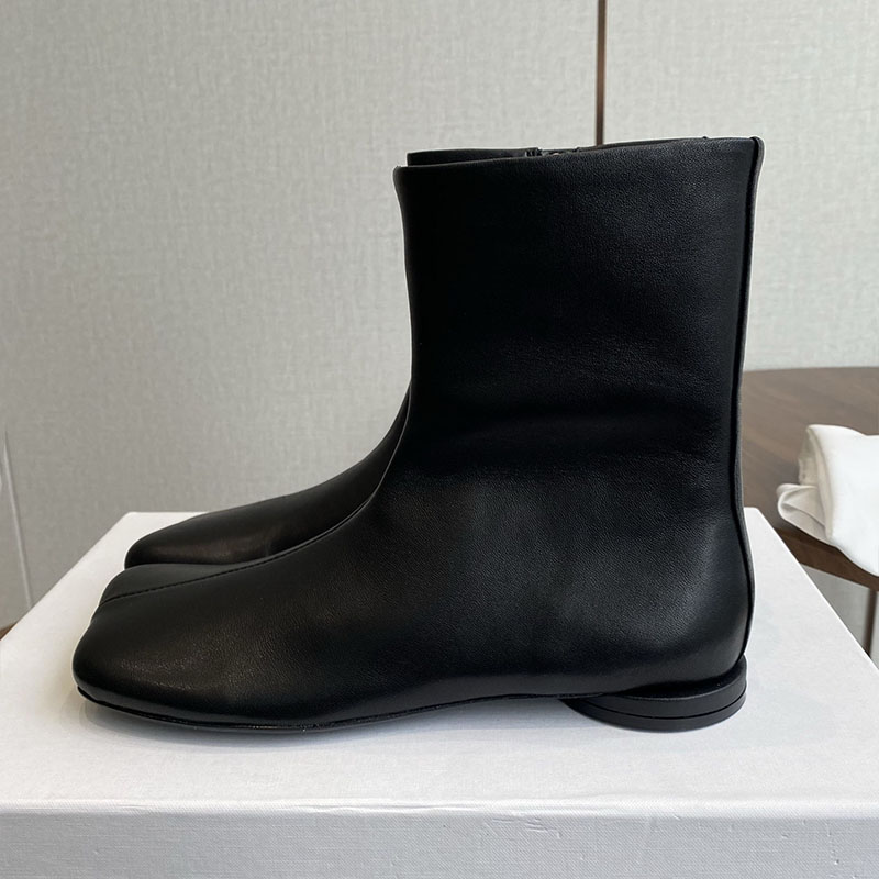 첼시 부츠 여성 스웨이드 플랫 바닥 짧은 부츠 라운드  - Leatherwork Designs 리뷰 및 가격