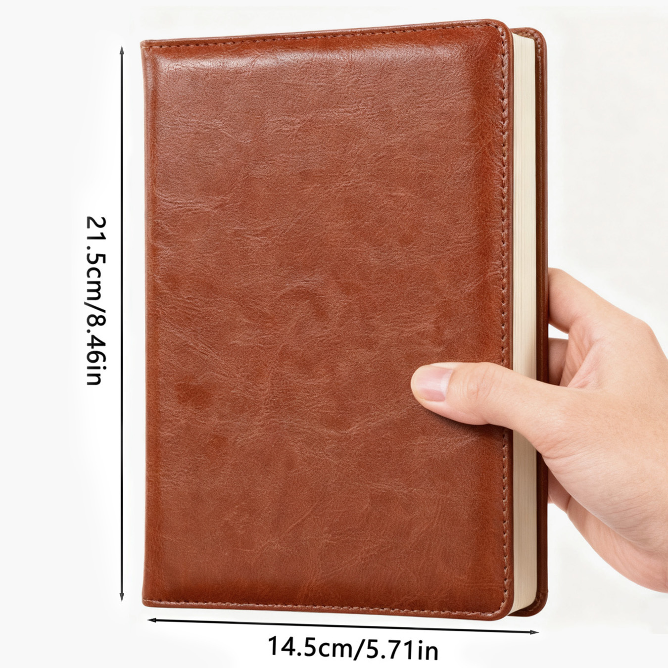 손으로 그린 하트 레트로 가죽 A5 노트북, 개인 맞춤 - Leather Work Diary Covers 리뷰 및 가격